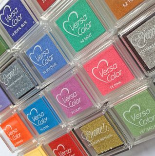 versacolor mini ink pads by lillypea event stationery