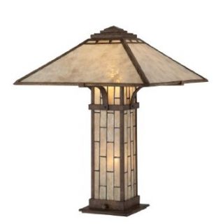Quoizel MC1196T Ambler 23 Inch H Table Lamp with Mica Shade    