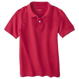 Boys Solid Polo   Red Pop S