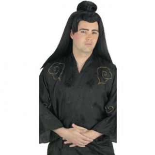 Samurai Warrior Wig Asian Wig Japanese Costume Ninja Clothing
