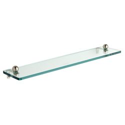 22 inch Tempered Glass Bathroom Shelf