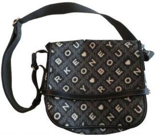 Women's Dooney and Bourke Purse Handbag Exclusive Small Messenger Bag Crossbody Black Shoes