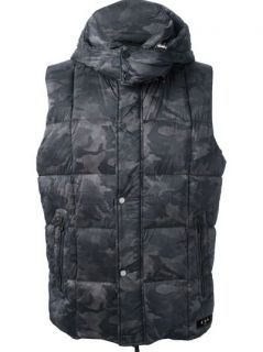 Tatras Camouflage Print Gilet