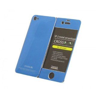 Cross Line Series SP 1 Aluminum Metal iPhone 4 Cover Case   Blue Cell Phones & Accessories