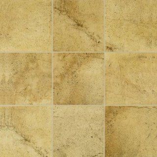 Sardara 12" x 12" Floor Tile in Piazza Gold   Ceramic Tiles  