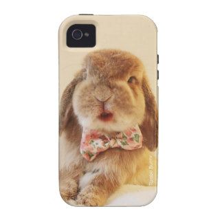 Romantic Hipster Rambo Bunny iPhone 4/4S Cover