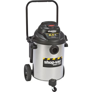 Shop Vac Stainless Steel Wet/Dry Vacuum — 10-Gallon Capacity, 6.5 HP, Model# 9625510  Vacuums