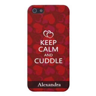Keep Calm and Cuddle Cases For iPhone 5