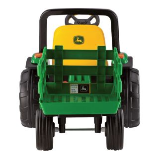 John Deere Battery-Powered 12 Volt Farm Tractor/Trailer  Diggers   Ride Ons