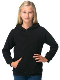 American Apparel Youth Ottoman Rib Pullover Hoodie Clothing