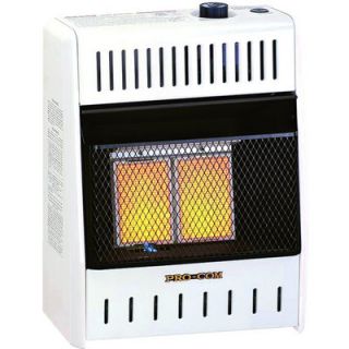 ProCom Vent-Free Dual Fuel Infrared Radiant Wall Heater — 2-Plaque, 10,000 BTU, Model# MD2TPA  Dual Fuel Gas   Propane Heaters