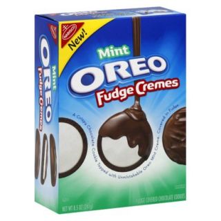 Oreo Fudge Cremes Mint Cookies 11.3 oz