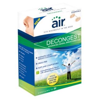 air DECONGEST   Drug Free Decongestant Nasal Bre