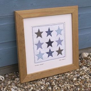 framed picture twinkle twinkle by sara perry designs