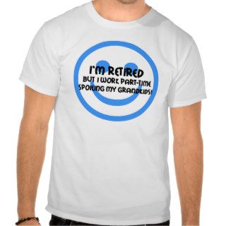 Funny face retirement tee shirt