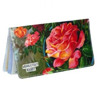 Rose Plants Checkbook Cover Shoes
