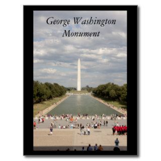 George Washington Monument Postcards