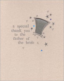 handmade father of the bride or groom card by eggbert & daisy