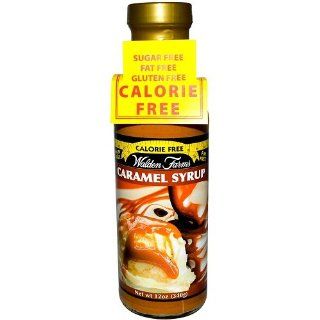 Walden Farms Caramel (1 bottle) SYRUP, Sugar Free, Calorie Free, Fat Free, Carb Free, Gluten Free (12 oz bottle)  Dessert Topping Syrups  Grocery & Gourmet Food