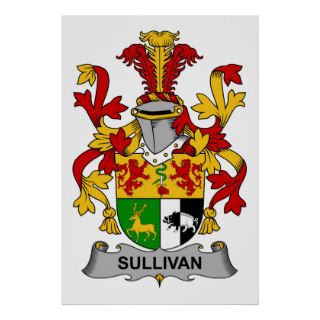 Sullivan Family Crest Poster