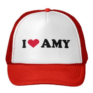 I LOVE AMY MESH HATS