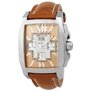 Breitling Benley Flying B Automatic Chronograph Amber Dial Mens Watch A4436512 H531BRLT BREITLING Watches
