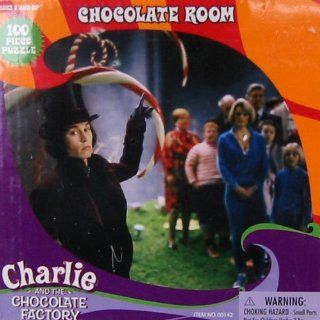 100pc. Charlie and the Chocolate Factory Chocolate Room Puzzle Toys & Games