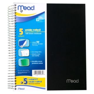 Mead 5 Subject Wide Ruled Notebook 200 ct.