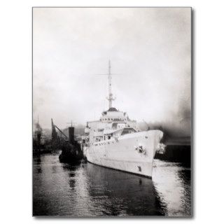 WWII US Coast Guard Cutter Campbell Post Cards