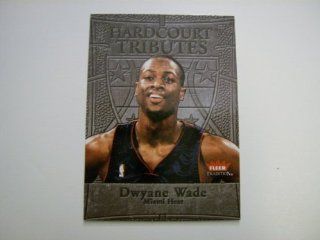 Dwyane Wade 2004 05 Fleer Tradition Hardcourt Tributes NBA Card #3 of 20 HT (Miami Heat) 