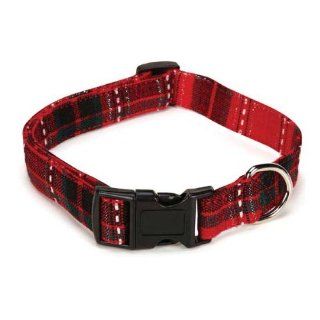 Yuletide Tartan Dog Collar Size 18 26"  Pet Collars 