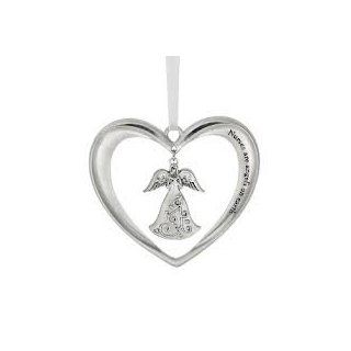 Nurses Are Angels on Earth   Angel in a Heart Ornament   Ganz   Decorative Hanging Ornaments