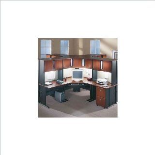 Shop Bush Furniture A Series Cubicle Office Set in Hansen Cherry at the  Furniture Store. Find the latest styles with the lowest prices from Bush