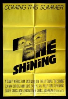 THE SHINING * INTL ADVANCE 1SH ORIG MOVIE POSTER 1980 Entertainment Collectibles