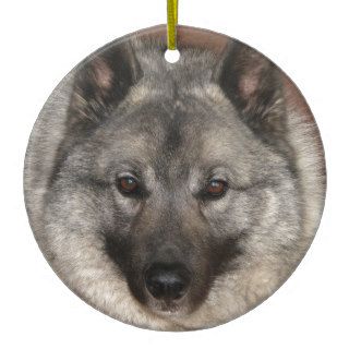 Norwegian Elkhound Ornament