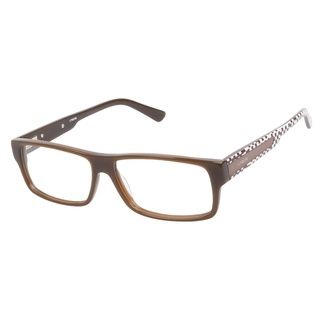 Ltede 1096 Brown Checker Prescription Eyeglasses Ltede Prescription Glasses