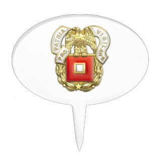 [200] Signal Corps Regimental Insignia Cake Toppers