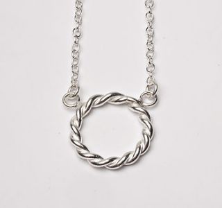 florence necklace by charlotte berry contemporary silver