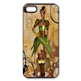 Mystic Zone Steampunk Princess iPhone 5 Case for iPhone 5 Cover Punk Cartoon Fits Case WSQ0665 Cell Phones & Accessories
