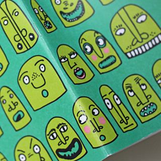 monster notebook by angela chick