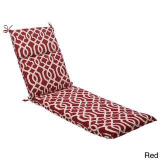 Pillow Perfect Outdoor New Geo Chaise Lounge Cushion Pillow Perfect Outdoor Cushions & Pillows
