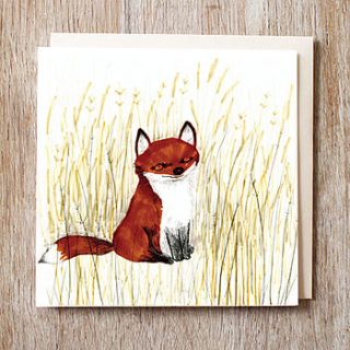 woodland animals cards six pack by jo clark design