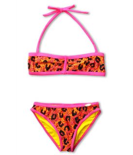 Jessica Simpson Kids Animal Print Bikini Set (Big Kids)