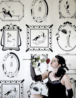 1920's glamour wallpaper by dupenny