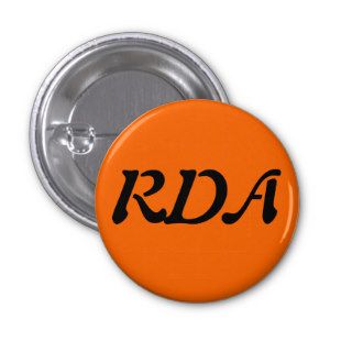 RDA Forum Pinback Button