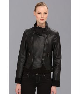 Vince Camuto Asymmetrical Leather Jacket