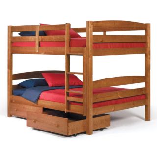 Full over Full Standard Bunk Bed with Underbed Storage