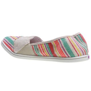 Roxy Pier II Shoes Tan/Multi Stripe   Womens