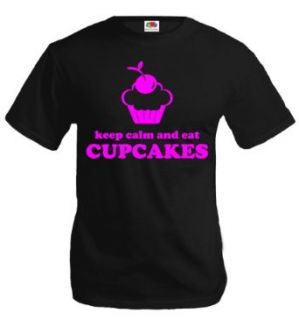 T Shirt Keep calm and eat Cupcakes at  Mens Clothing store