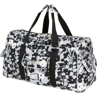 The Bumble Collection Jennifer Weekender Diaper Bag in Evening Bloom The Bumble Collection Tote Diaper Bags